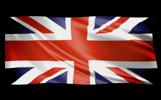 Uk British Flag Waving Black Background Animated Gif Animated Gif Images GIFs Center